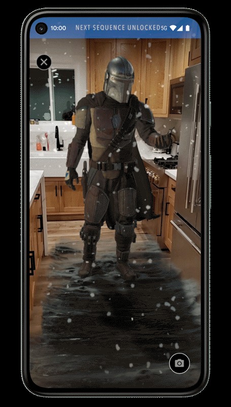 google brings ‘the mandalorian’ to ar in its new app
