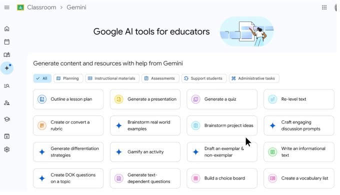 google embraces ai in the classroom with new gemini tools for educators, chatbots for students, and more