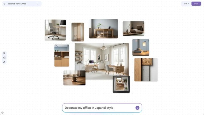google launches an ai-powered mood board app, mixboard