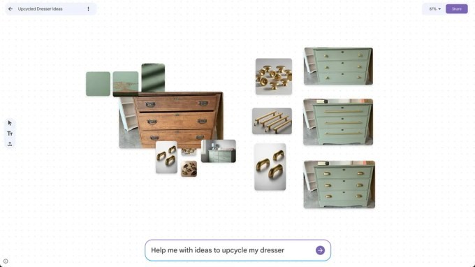 google launches an ai-powered mood board app, mixboard