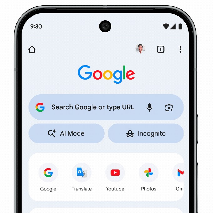 google makes it easier to access ai mode in chrome on ios and android