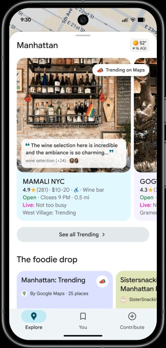 google maps adds gemini-powered tips section, ev charger availability predictions, and more