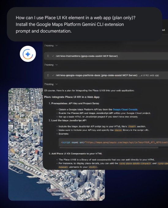 google maps releases new ai tools that let you create interactive projects