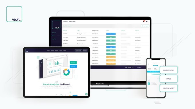 google’s gradient ventures leads $8.2m series a for vault platform’s misconduct reporting saas