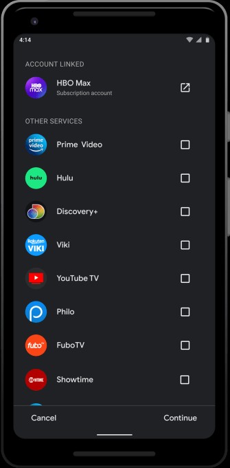 google tv mobile app redesign adds new services and recommendations