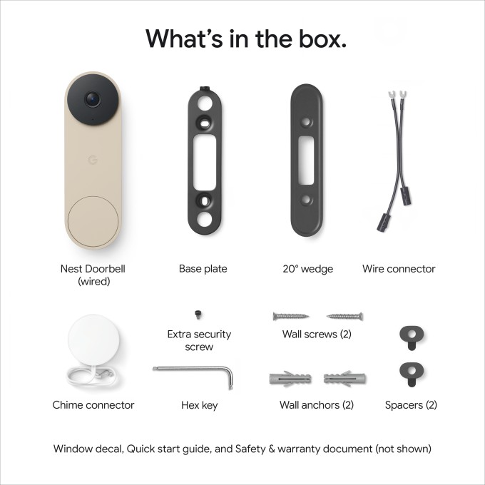 google unveils ai-powered nest indoor and outdoor cameras, and a new doorbell