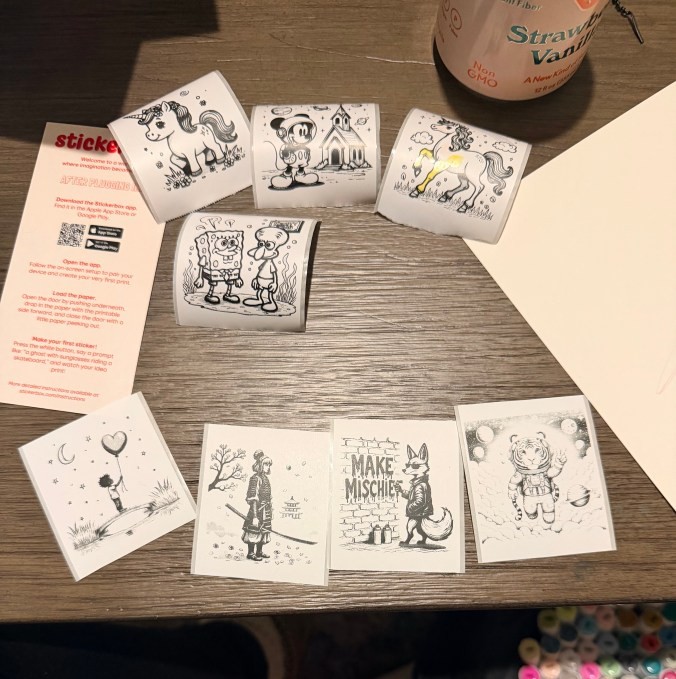 hands on with stickerbox, the ai-powered sticker maker for kids