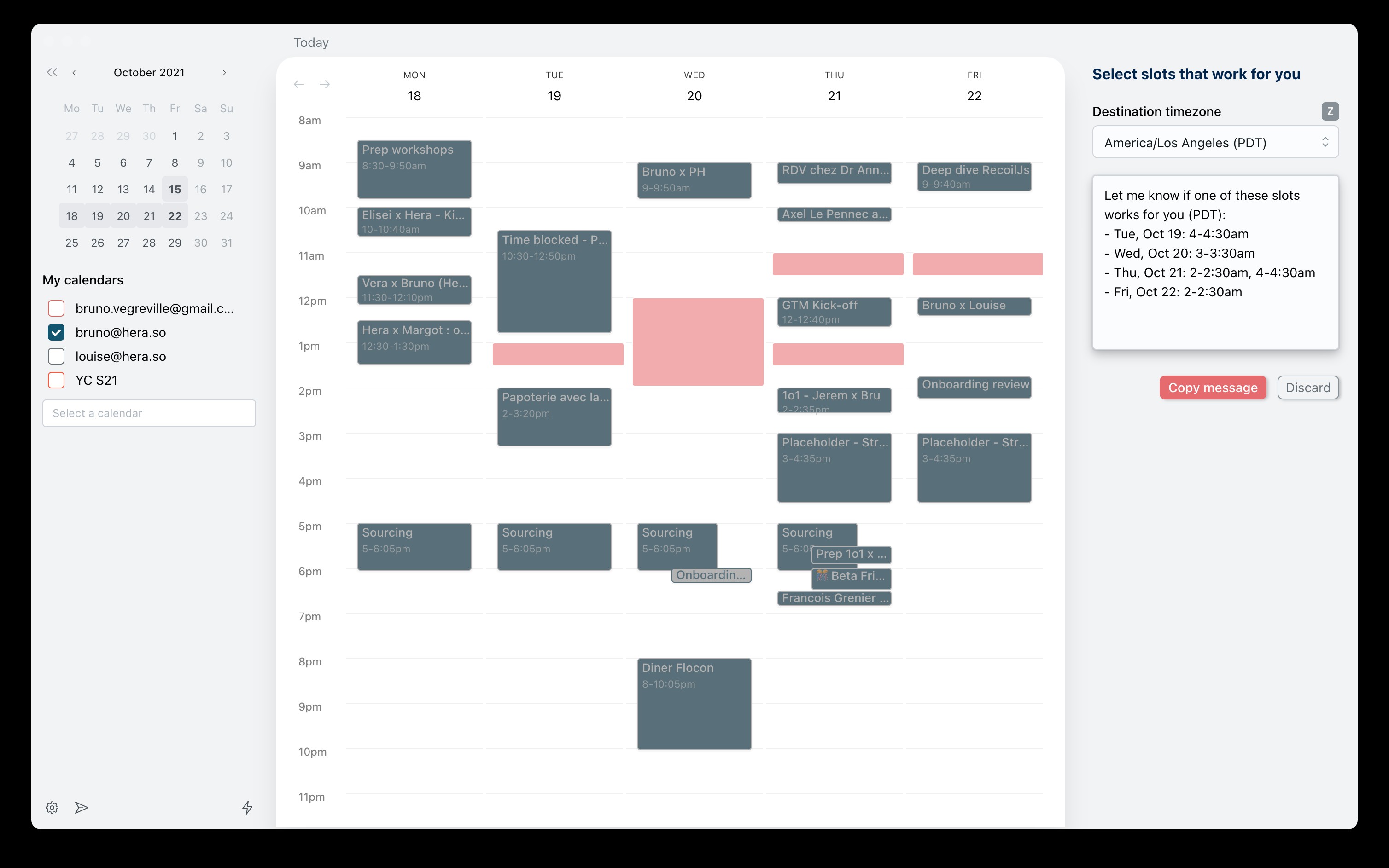 hera is a new calendar app for people with a lot of virtual meetings