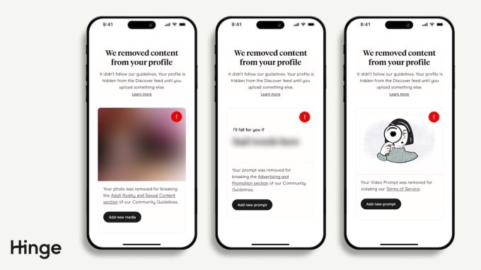 hinge is taking a fairer approach to account banning