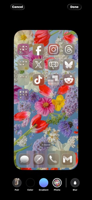 how to customize your iphone home screen for ios 26’s liquid glass