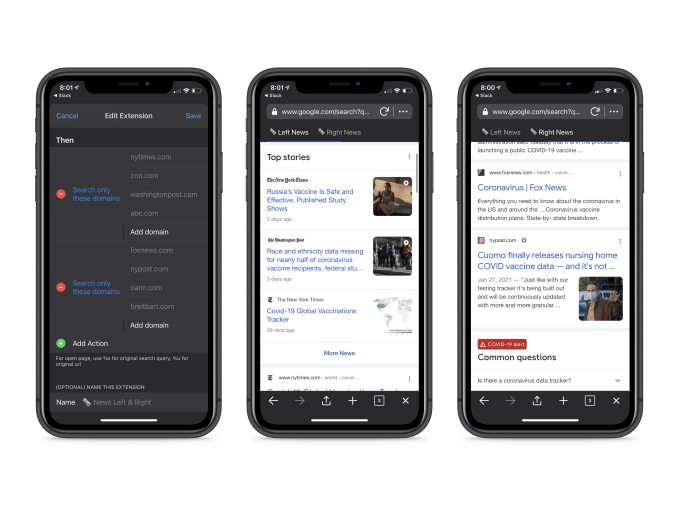 insight launches a customizable ios browser with support for extensions