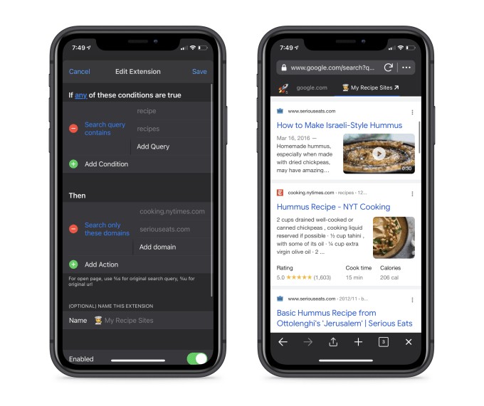insight launches a customizable ios browser with support for extensions