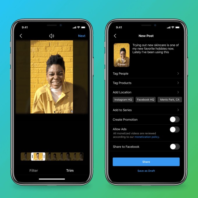 instagram ditches the igtv brand, combines everything but reels into an ‘instagram video’ format