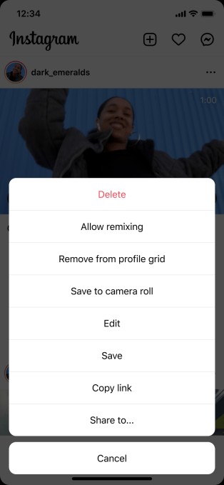 instagram now allows creators to ‘remix’ any public videos, not just reels