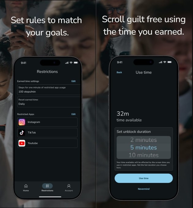kayak founder returns with steppin, an app that locks you out of social media until you go for a walk