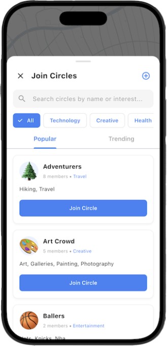 knicks player miles mcbride launches a location-sharing friendship app to rival snap map