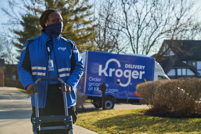 kroger launches its first ocado-powered ‘shed’, a massive, robot-filled fulfillment center in ohio