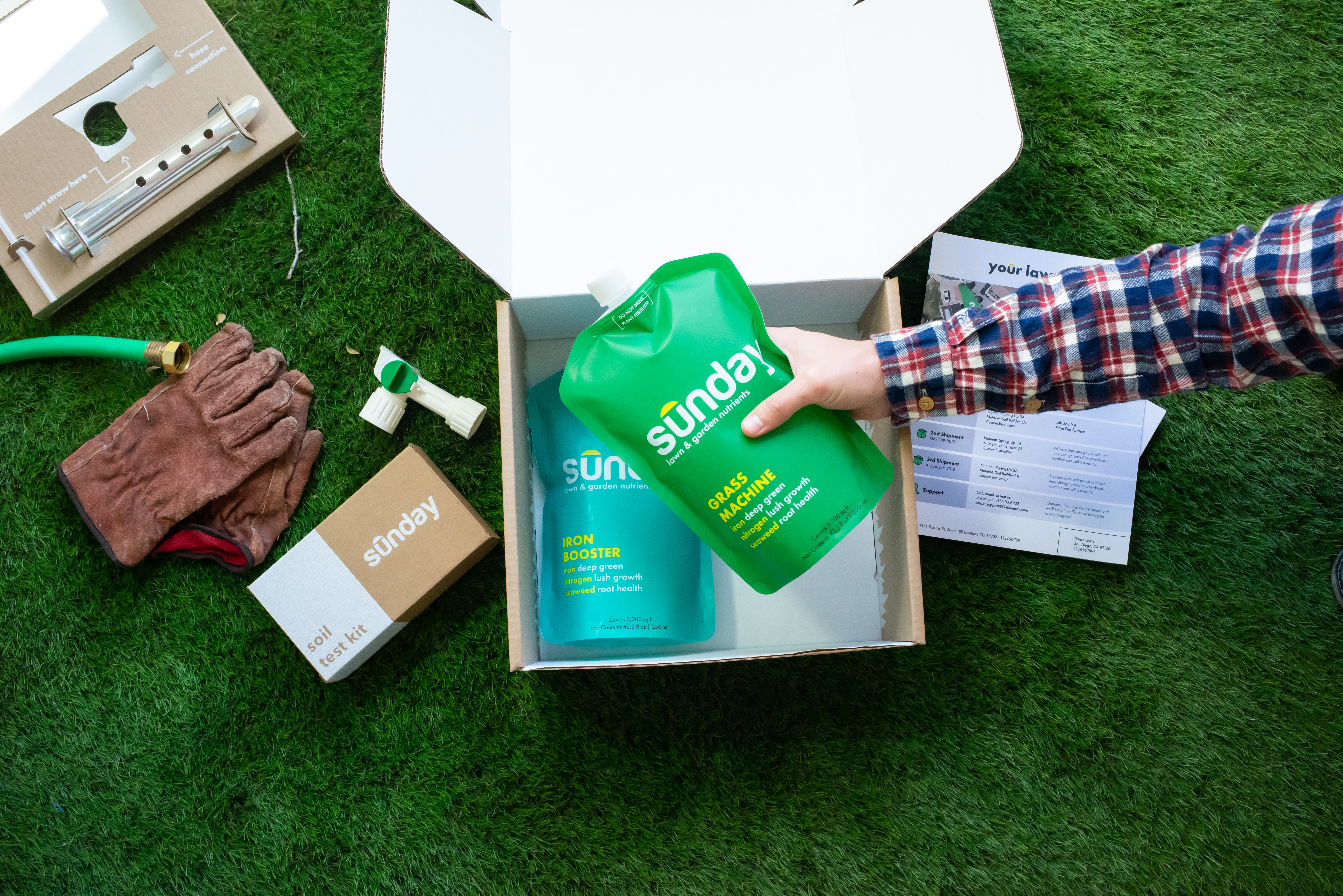 lawn startup sunday raises millions to help you with your backyard