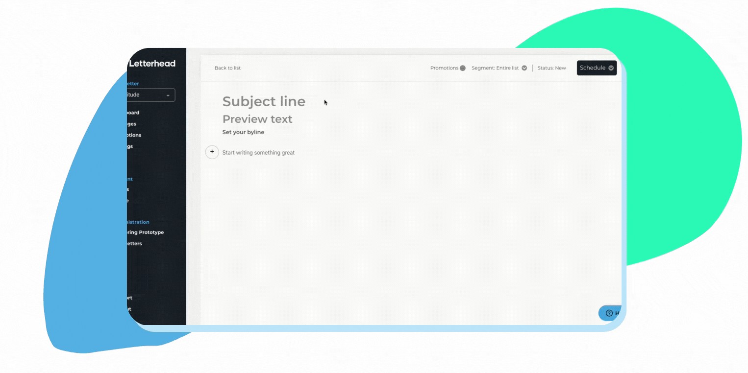 letterhead wants to be the shopify of email newsletters
