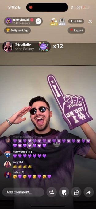 livestream app favorited, a new tiktok alternative, snaps up $1.3m