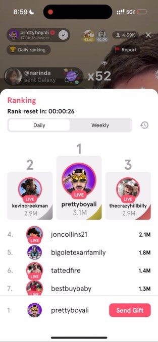 livestream app favorited, a new tiktok alternative, snaps up $1.3m