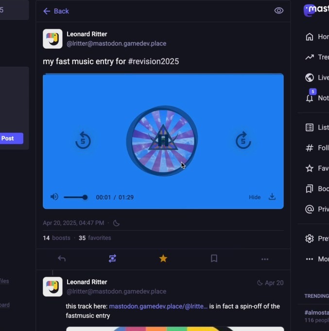 mastodon’s latest update readies the app for quote posts, revamps design