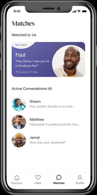 match beta test targets dating app complaints like frustration with swiping, ghosting