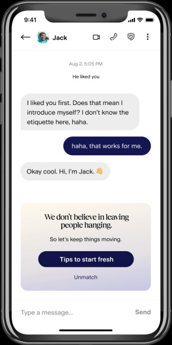 match beta test targets dating app complaints like frustration with swiping, ghosting