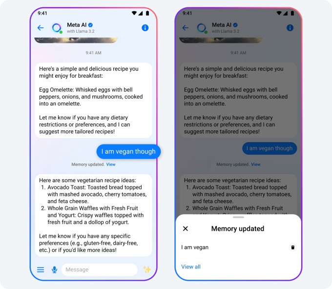 meta ai can now use your facebook and instagram data to personalize its responses