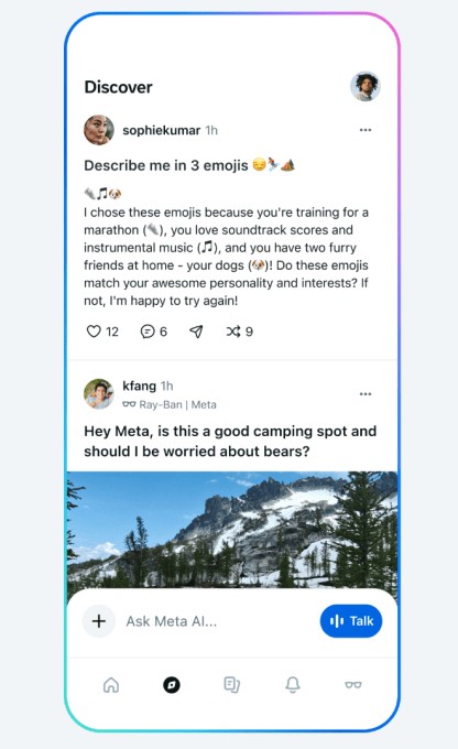 meta launches a stand-alone ai app to compete with chatgpt