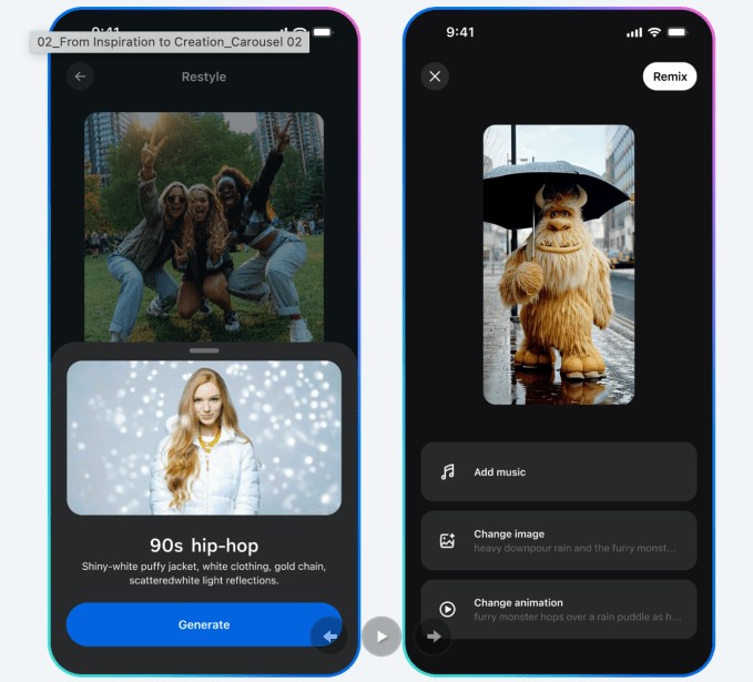 meta launches ‘vibes,’ a short-form video feed of ai slop