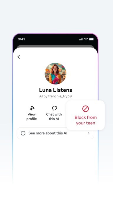 meta previews new parental controls for its ai experiences