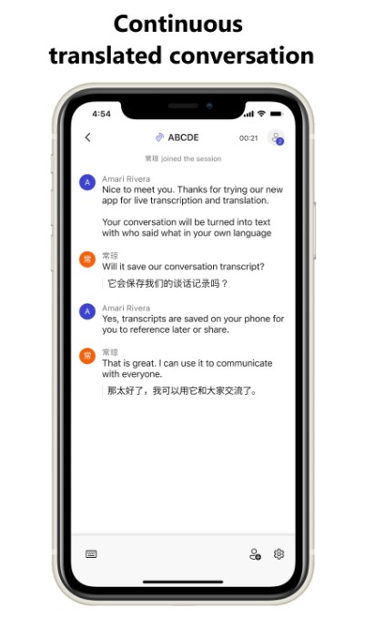 microsoft launches ‘group transcribe,’ a transcription and translation app for in-person meetings