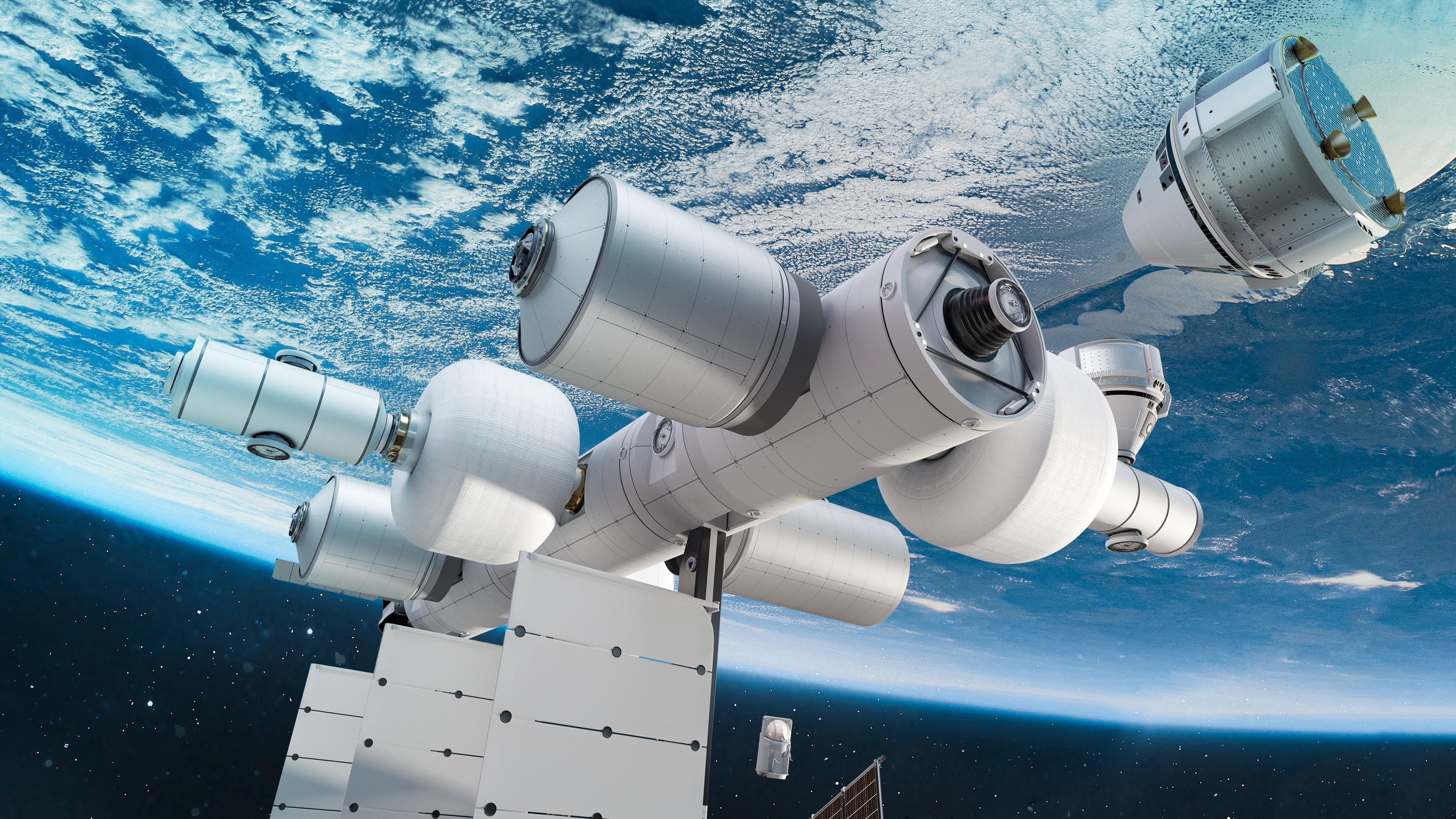 nasa awards blue origin, nanoracks, northrop grumman over $400m in contracts to avoid space station gap
