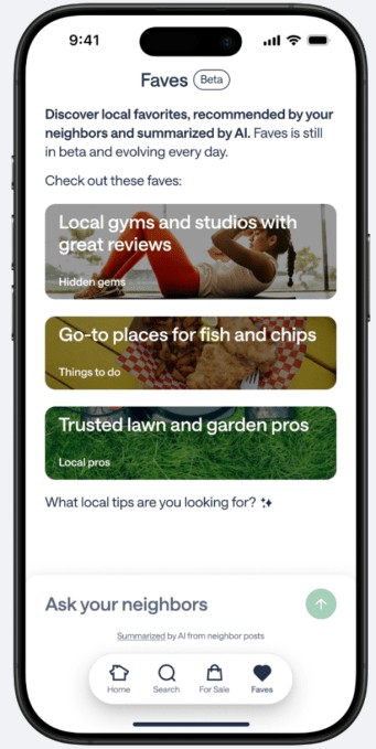 nextdoor redesigns app with ai recommendations, local news, and real-time emergency alerts