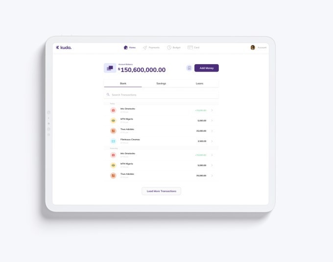 nigeria’s kuda raises $10m to be the mobile-first challenger bank for africa