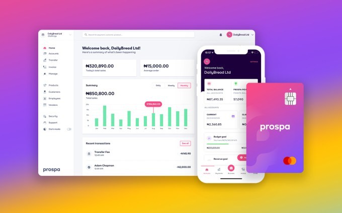 nigeria’s prospa gets $3.8m pre-seed to offer small businesses banking and software services