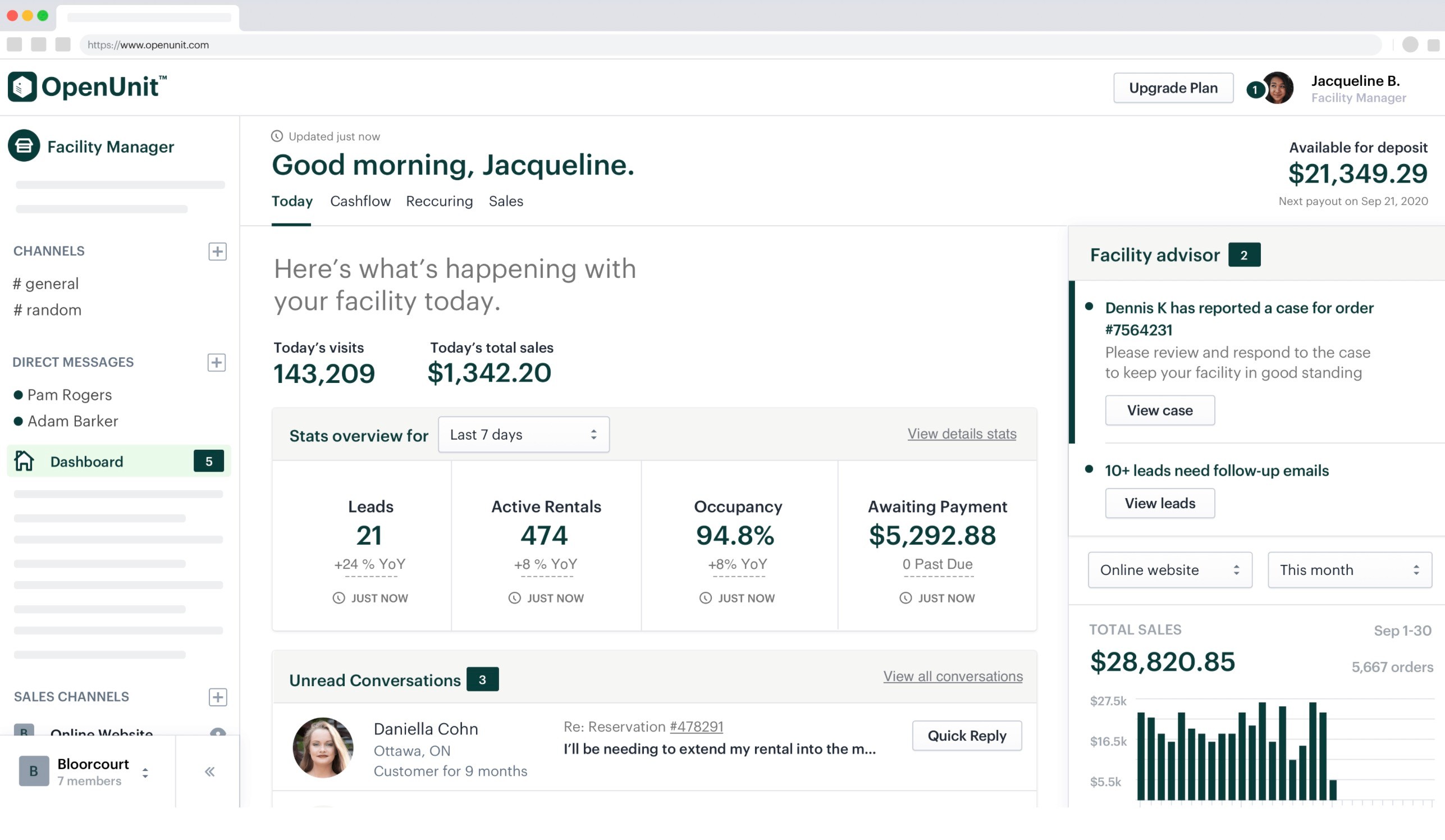 openunit raises a $1m seed round to be the online face of self-storage