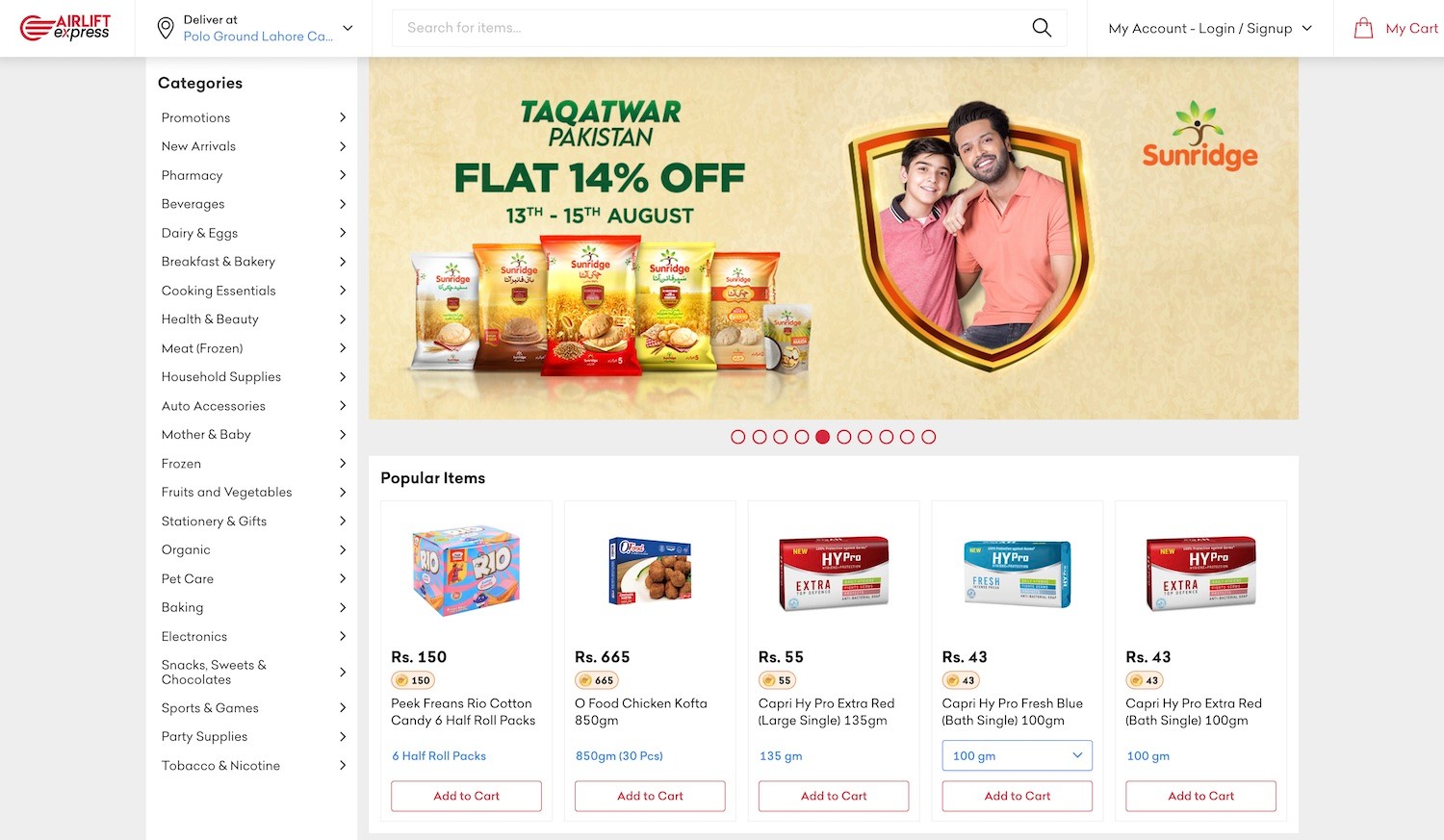 pakistan’s airlift raises $85 million for its quick commerce startup, eyes international expansion