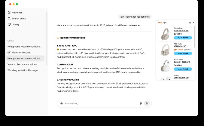paypal’s honey to integrate with chatgpt and other ais for shopping assistance