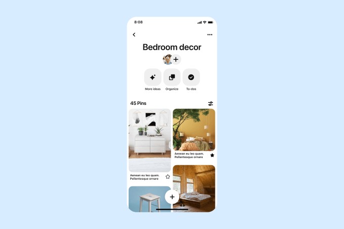 pinterest adds favorites, notes and a new toolbar after increased use of boards during pandemic
