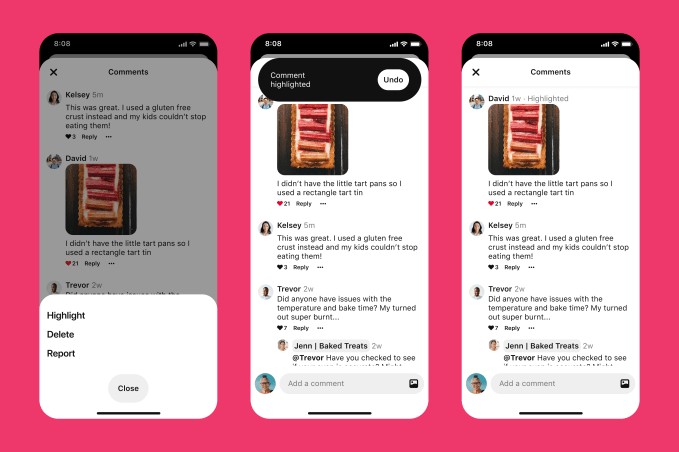 pinterest announces $500k creator fund, ‘creator code’ content policy, moderation tools and more