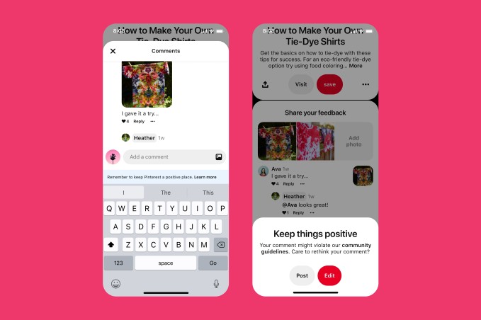 pinterest announces $500k creator fund, ‘creator code’ content policy, moderation tools and more