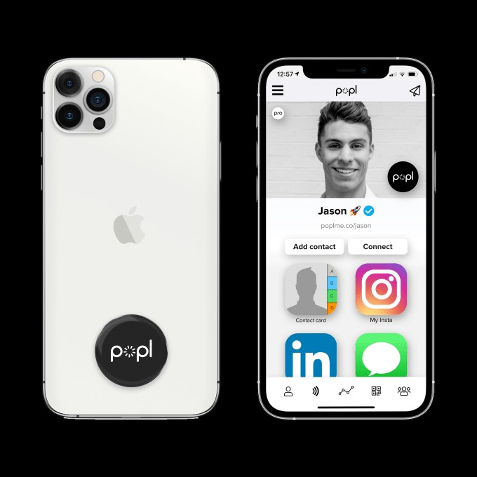 popl tops $2.7m in sales for its technology that replaces business cards