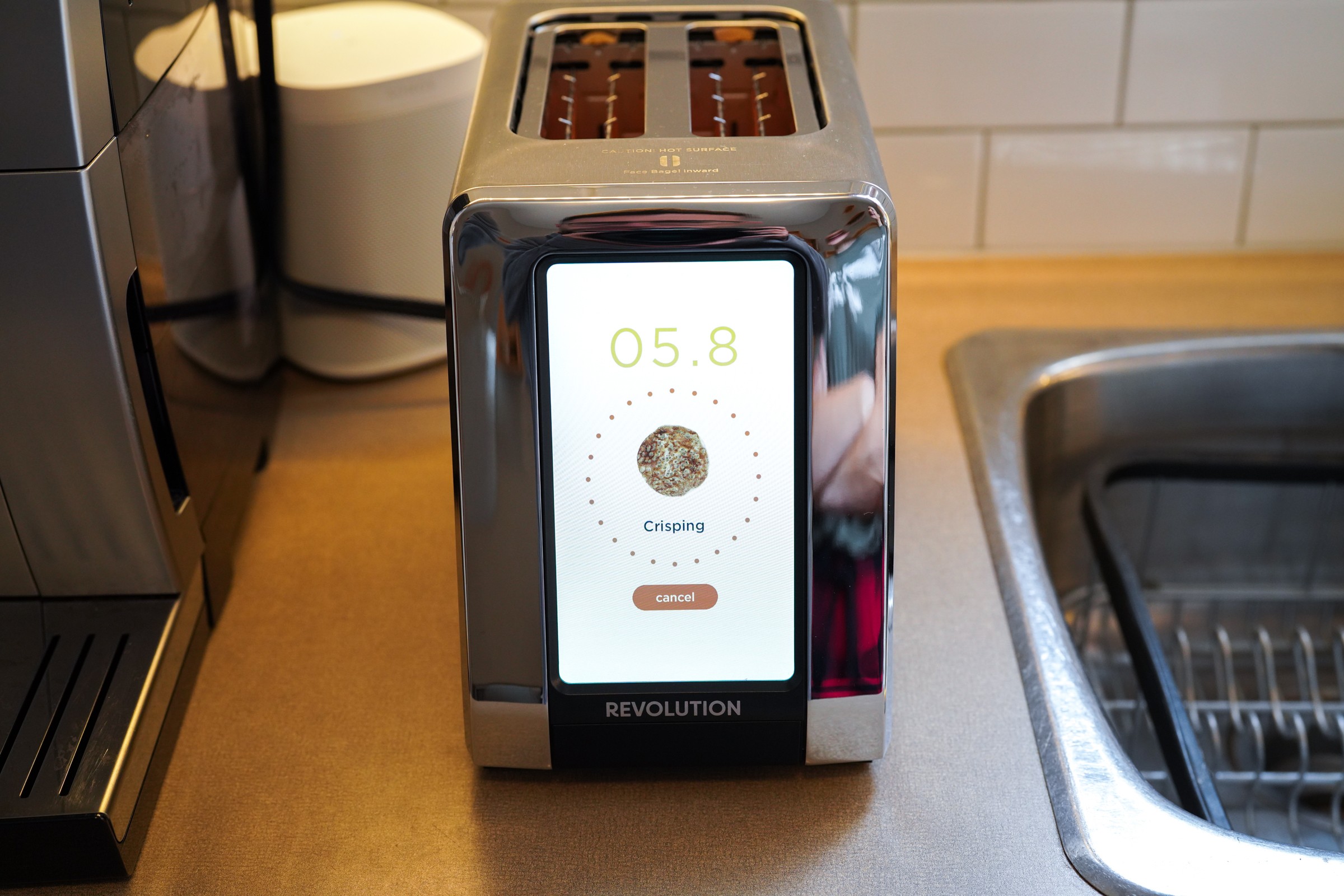 revolution cooking’s r180 smart toaster delivers smarter, faster toasting — for a price