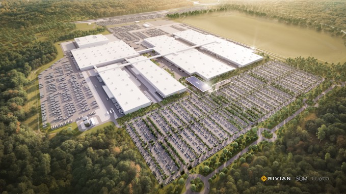 rivian breaks ground on $5b georgia factory ahead of construction in 2026