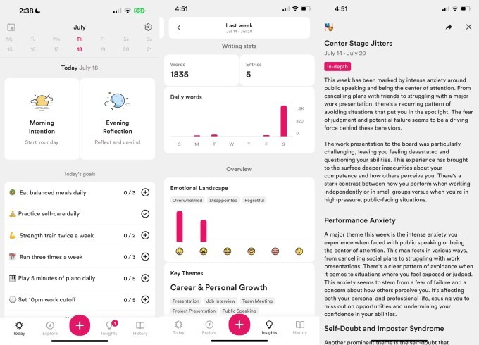 rosebud lands $6m to scale its interactive ai journaling app