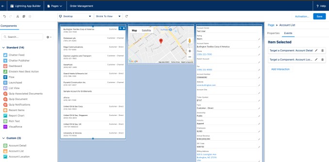 salesforce is bringing drag and drop interactive components to its low-code toolkit
