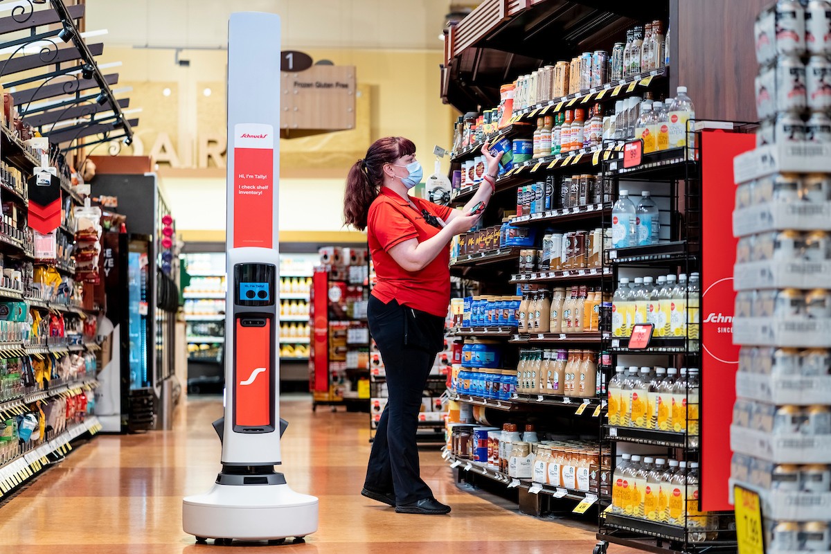 simbe’s robots will be deployed across midwestern grocery chain, schnucks