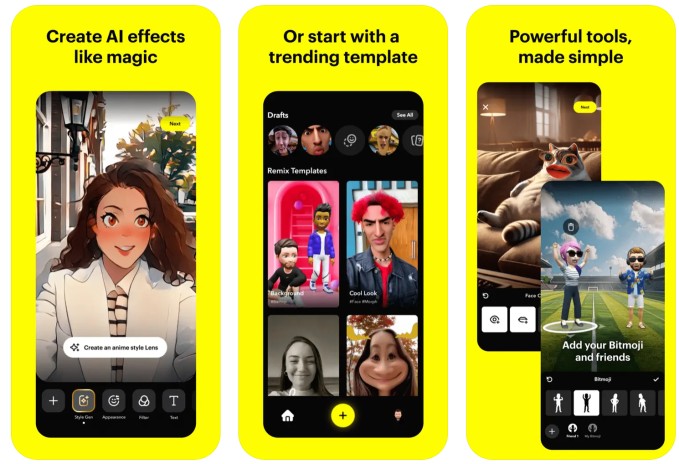 snap launches lens studio ios and web apps for creating ar lenses with ai and simple tools